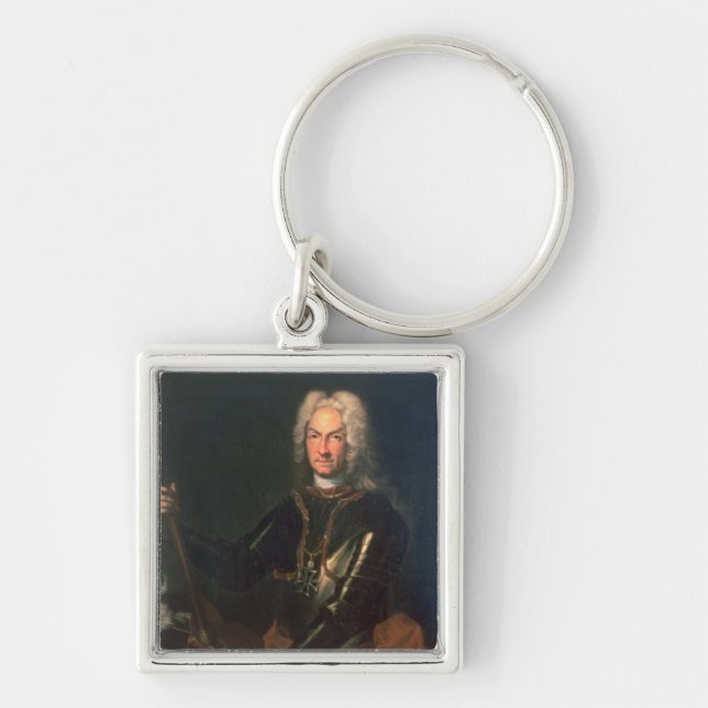 Field Marshall Count Guidobald von Starhemberg Key Ring (Front)
