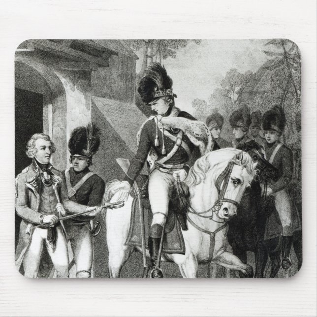 Field Marshall Earl Harcourt Mouse Mat (Front)