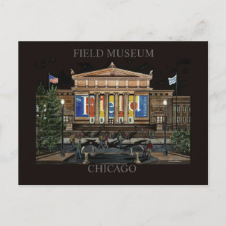 Field Museum Chicago Randsom Art Postcard