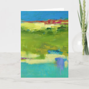 Field Notes - Abstract Green Art