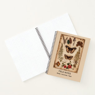 Field Notes Nature Journal Butterfly Vintage