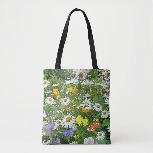 Field Of Beauty Tote Bag (Front)