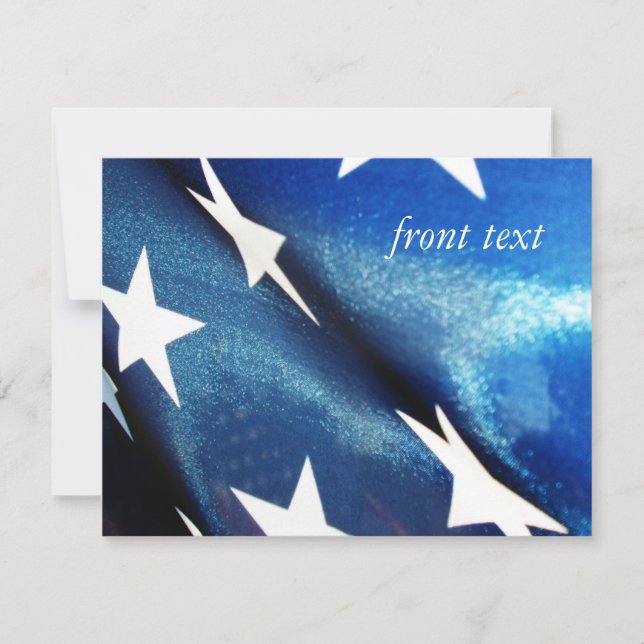 Field of Blue (1) Invitation (Front)