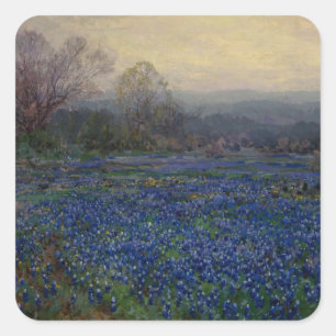 Field of Bluebonnets, 1918 Square Sticker