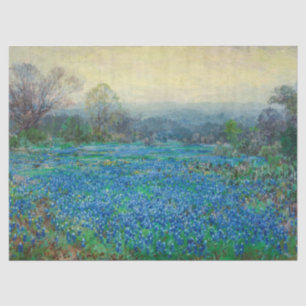 Field of Bluebonnets by Julian Onderdon Tissue Paper