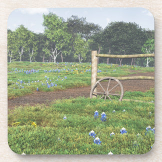 Field of Bluebonnets Coaster
