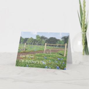 Field of Bluebonnets - Mother's Day Card