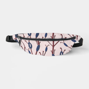 Field of Cat Tails against a Pinkish Field  Bum Bags