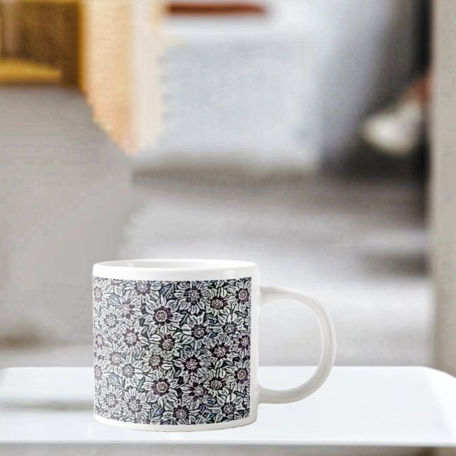 Field Of Daisies Large Coffee Mug (Enjoy your hot beverage, in this lovely, Field Of Daisies Jumbo Coffee Mug!)