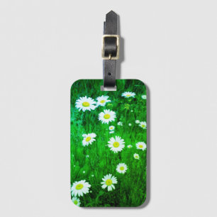 Field Of Daisies Luggage Tag