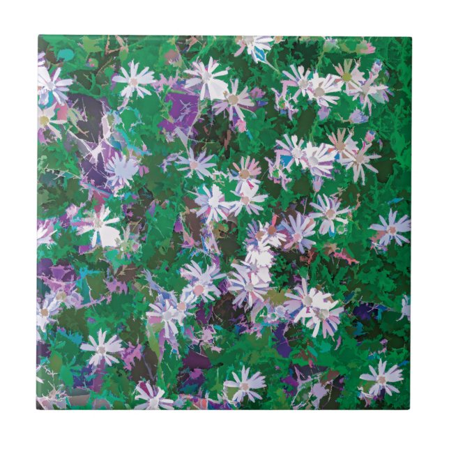 Field of Daisies Tile (Front)