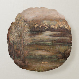 Field of Dreams I Round Cushion