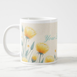 Field of Endless Love Large Coffee Mug