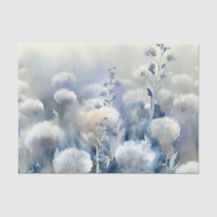 Field of Flowers-Dusty Miller (D) Watercolor  Tissue Paper