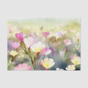 Field of Flowers-Evening Primrose (C) Watercolor Tissue Paper