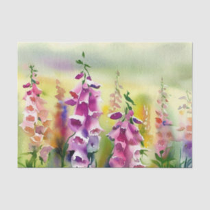 Field of Flowers-Foxglove (D) Watercolor Tissue Paper