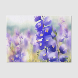Field of Flowers-Monkshood (B) Watercolor Tissue Paper