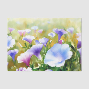 Field of Flowers-Morning Glory (A) Watercolor Tissue Paper
