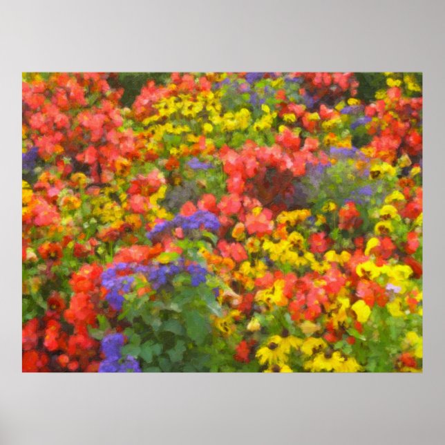 Field of Flowers Poster (Front)