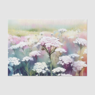 Field of Flowers-Yarrow (C) Watercolor Tissue Paper