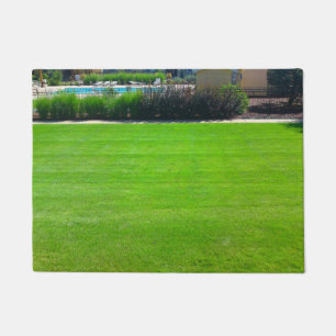 Field of Grass Door Mat