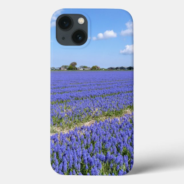 Field of Hyacinths Case-Mate iPhone Case (Back)