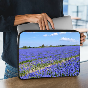 Field of Hyacinths Laptop Sleeve