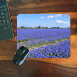 Field of Hyacinths Mouse Mat<br><div class="desc">Field of Hyacinths a photography taken in North Holland</div>