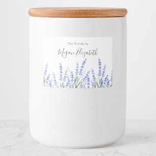 Field of Lavender 2 Food Label