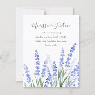 Field of Lavender 2 Invitation