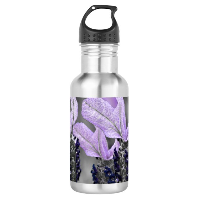 Field of Lavender 710 Ml Water Bottle (Front)