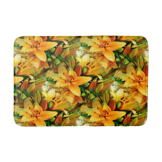Field of Lilies..... Bath Mat (Front)