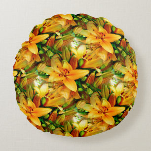 Field of Lilies....... Round Cushion