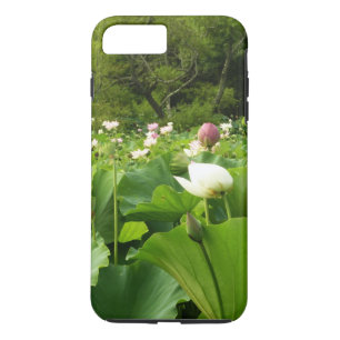 Field of Lotus Flowers Summer Garden iPhone 8 Plus/7 Plus Case