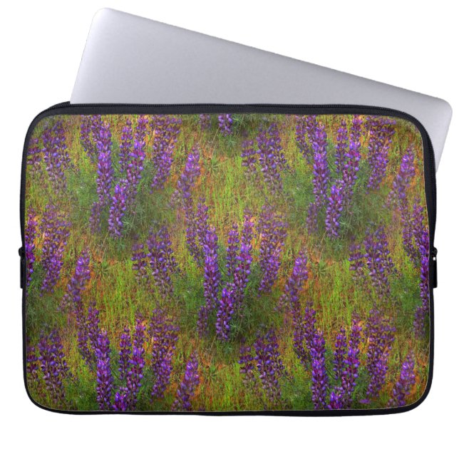 Field of Lupines...... Laptop Sleeve (Front)
