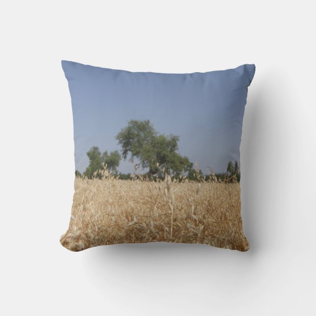 Field Of Oats Cushion (Front)