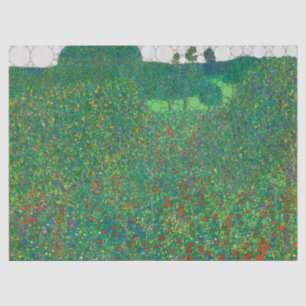 Field of Poppies by After Gustav Klimt Tissue Paper