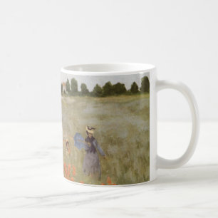 Field of Poppies Claude Monet Coffee Mug