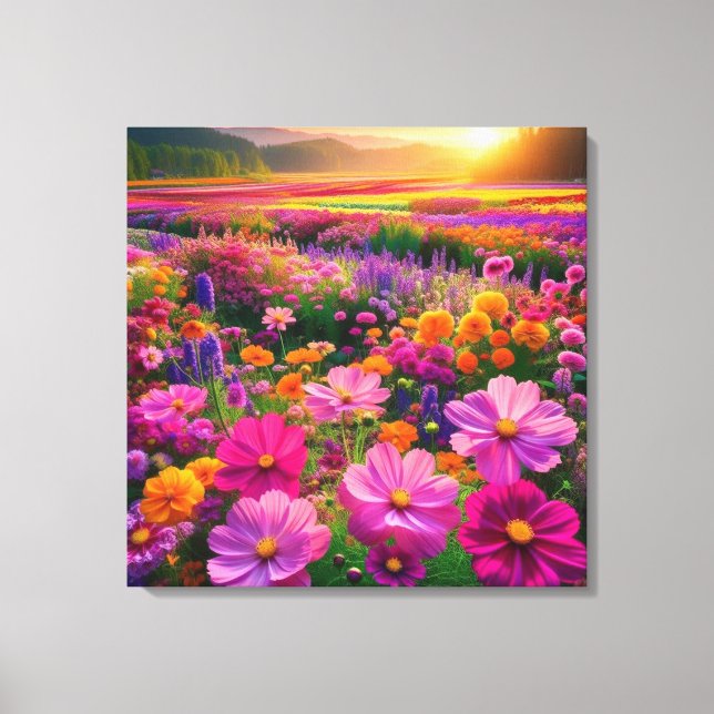 Field of Radiance Canvas Print (Front)