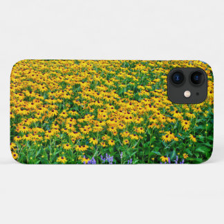 Field of Rudbeckia Hirta And Lavender iPhone 11 Case