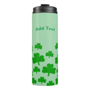 Field of Shamrocks Thermal Tumbler