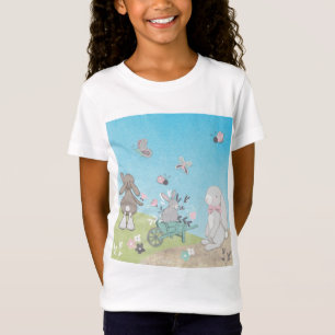 Field of spring bunnies T-Shirt