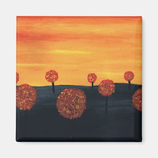 Field of Trees Magnet (Front)