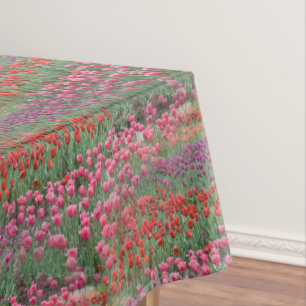 Field Of Tulips Tablecloth