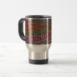 Field Of Tulips Travel Mug