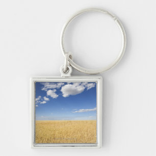 Field of wheat key ring