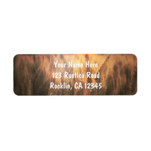 Field of Wheat Rustic Country Wedding Invitation