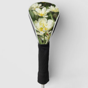 Field of white tulips Photo Golf Head Cover