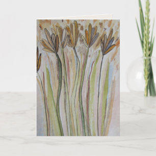 Field of Wild Flowers Blank Card