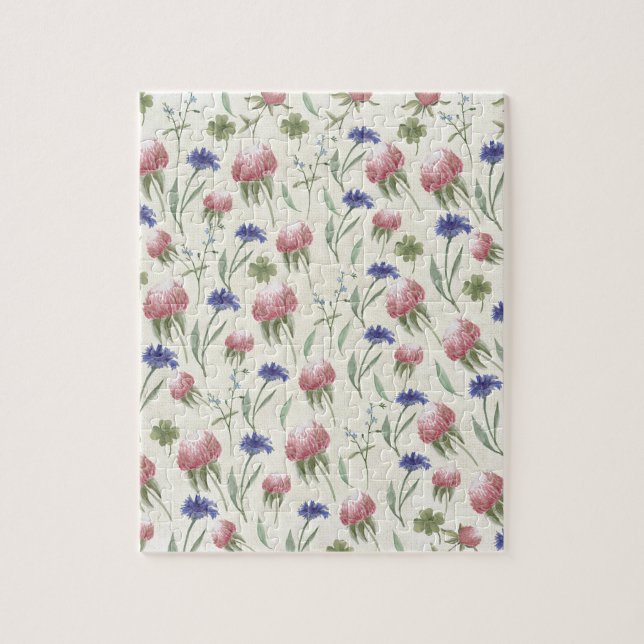 Field of wild flowers jigsaw puzzle (Vertical)